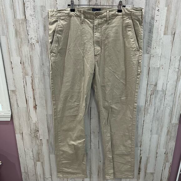 Levi’s Straight Stretch Khaki Chino - Picture 1 of 8